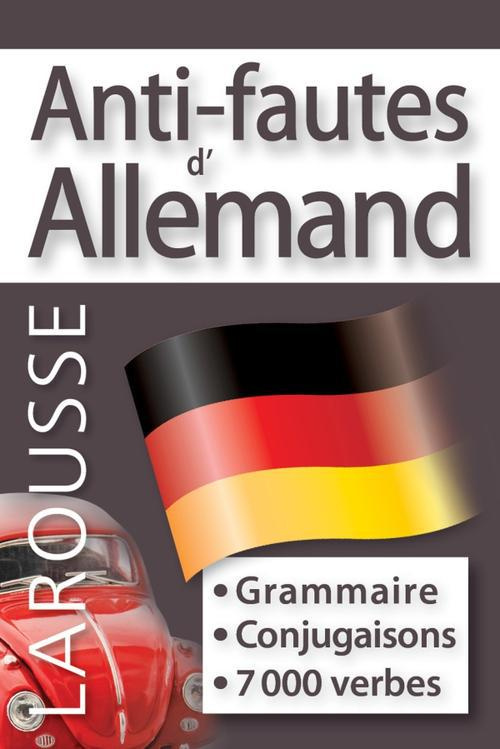 Anti-fautes d'allemand