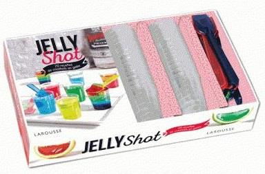 Jelly shots. 20 recettes de coktails alcoolisés en gelée. Contient 32 shots et 16 cuillères