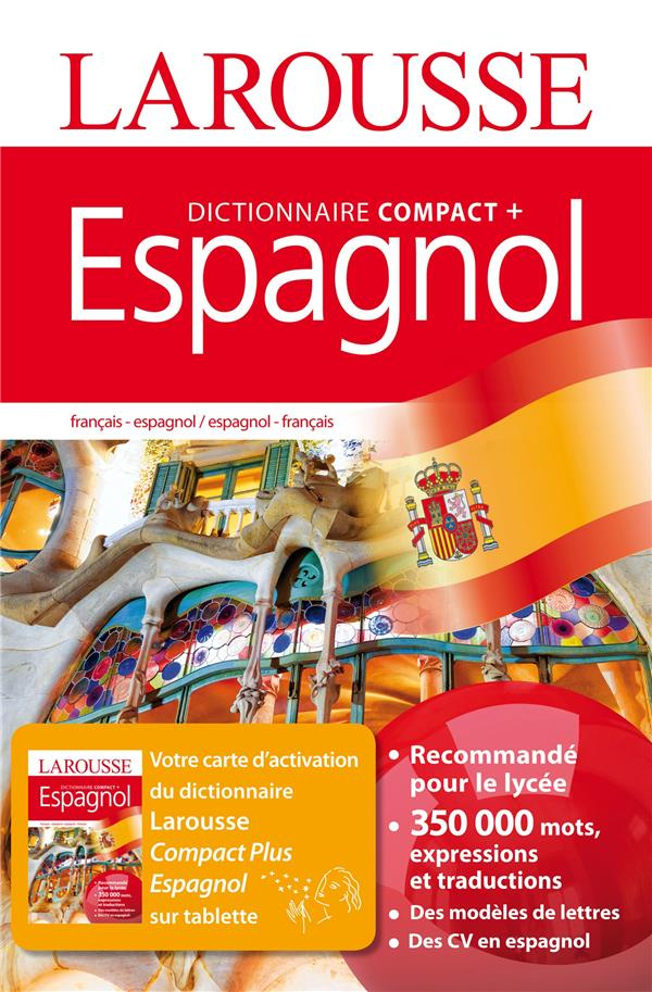 Dictionnaire compact plus francais-espagnol et espagnol-français