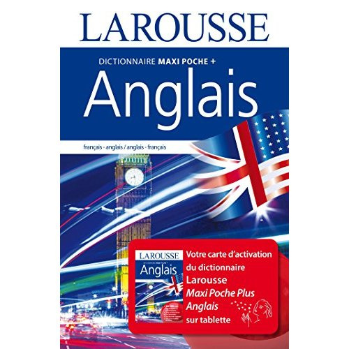 Dictionnaire Larousse maxipoche plus français-anglais / anglais-français. Avec carte d'activation su