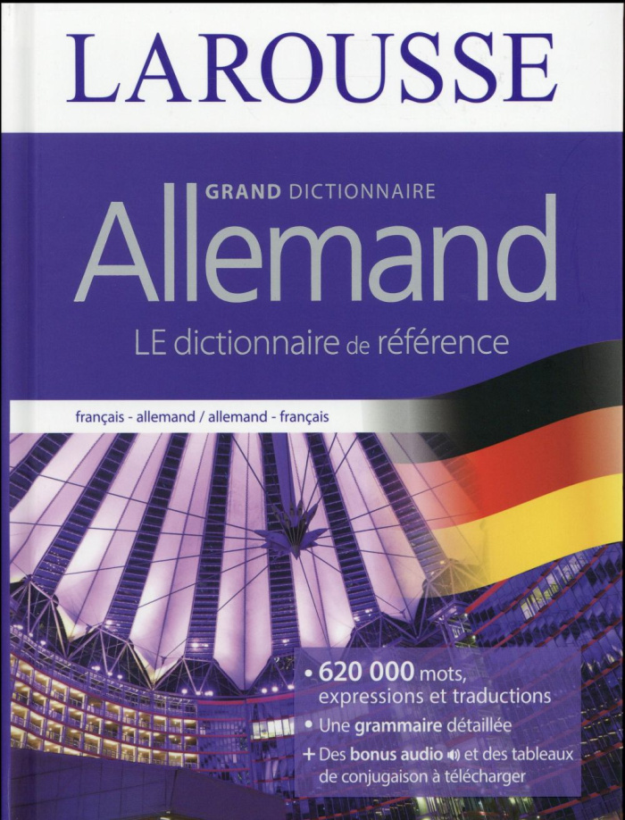 Grand dictionnaire allemand-français français-allemand
