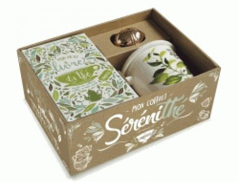 Mon coffret Sérénithé. Coffret livre   tasse à thé   boule à thé