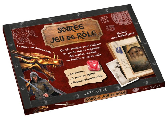 Soirée jeu de rôle. La quête du dragon d'or