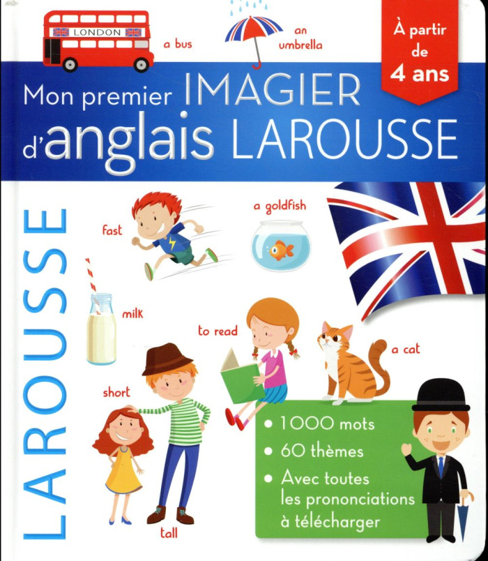 MON PREMIER IMAGIER D'ANGLAIS LAROUSSE