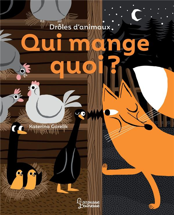 Qui mange quoi ? Drôles d'animaux