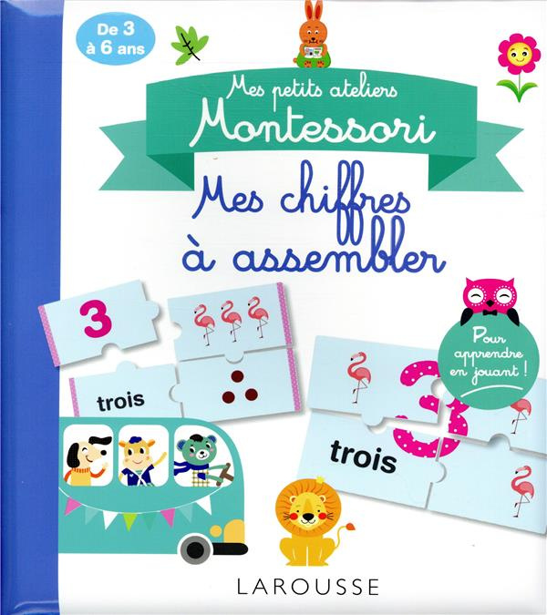 Mes chiffres à assembler. De 3 à 6 ans