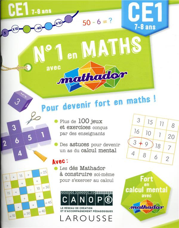 N° 1 en maths avec Mathador CE1