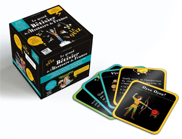 Le grand Bêtisier de l'Histoire de France. 250 questions drôles & insolites pour tester vos connaiss