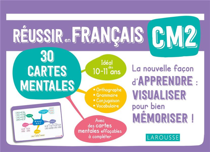 Français CM2 Mes cartes mentales. Réussir en français