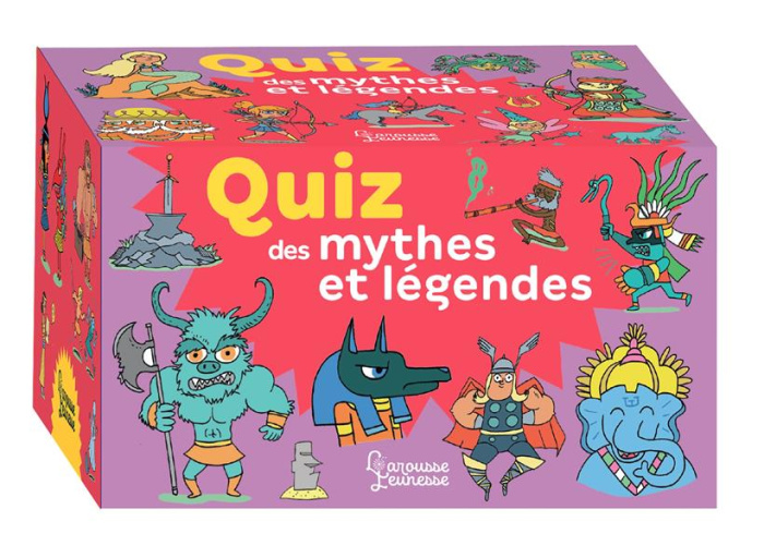 Quiz des mythes et légendes. Avec 100 cartes
