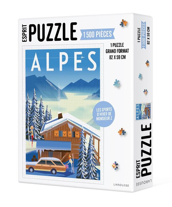 PUZZLE ALPES DE MONSIEUR Z (1500 PIECES)