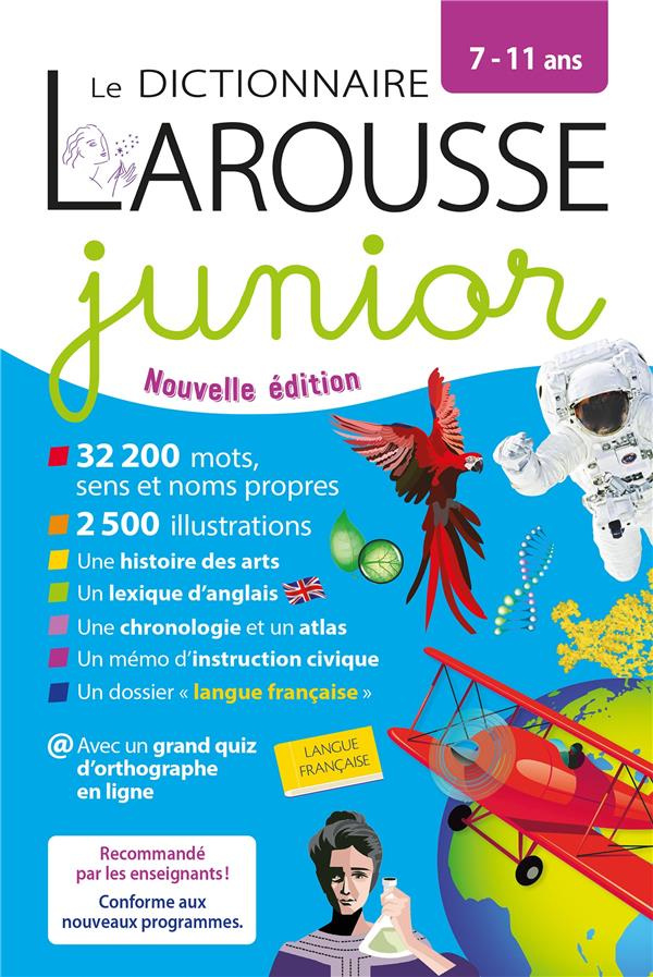Larousse dictionnaire Junior 7/11 ans export