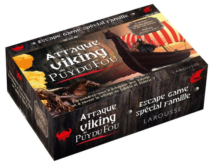 Attaque viking au Puy du Fou. Escape game spécial famille