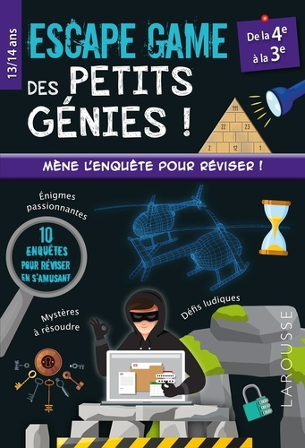 Escape game des petits génies ! De la 4e à la 3e