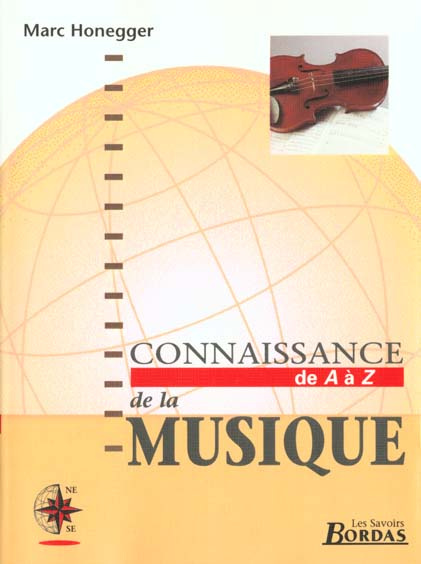 Connaissance de la musique. De A à Z