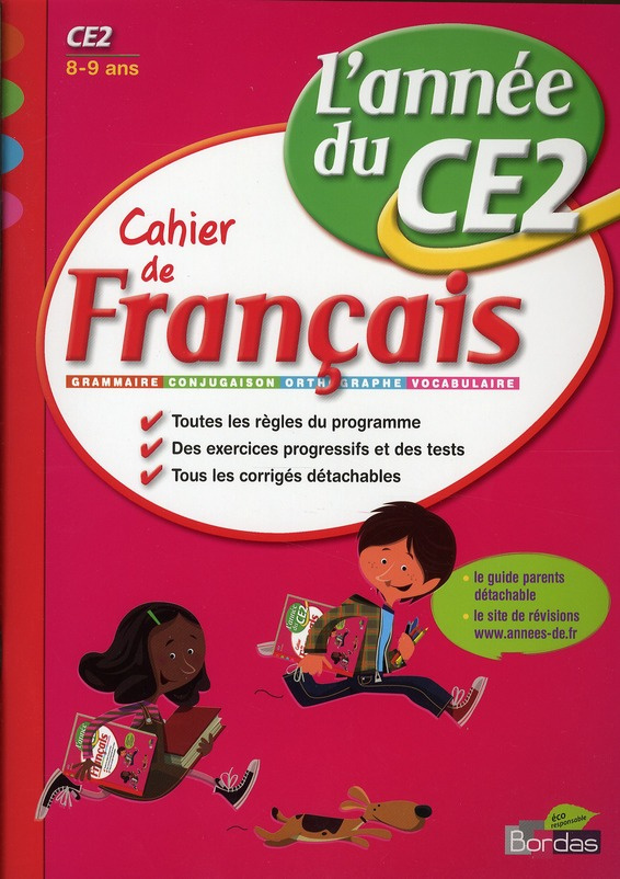 Cahier de Français CE2