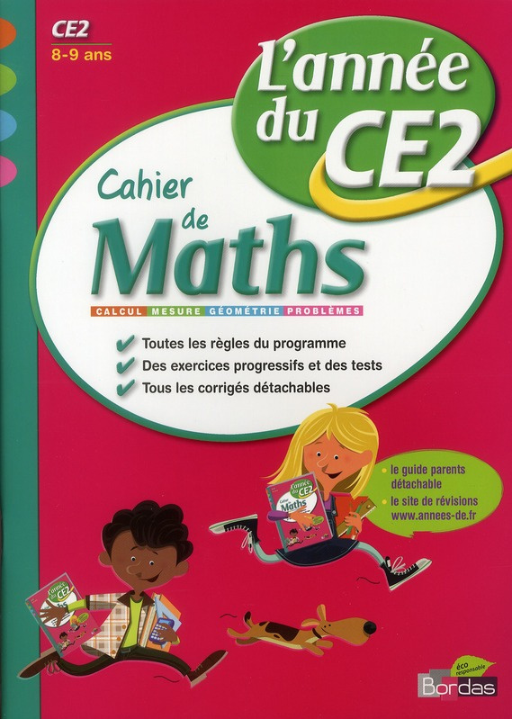 Cahier de maths CE2