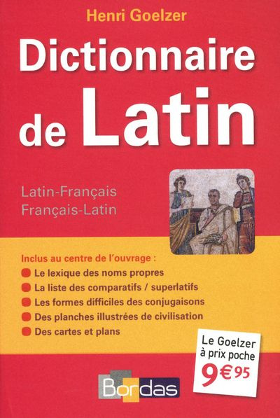 Dictionnaire latin-français et français-latin
