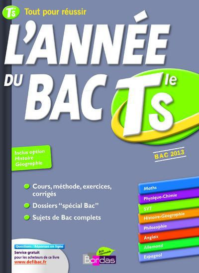 L'année du Bac terminale S. BAC 2013