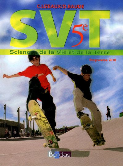 SVT 5e. Manuel petit format, Programme 2010