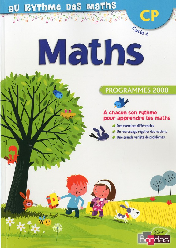Maths CP. Programmes 2008