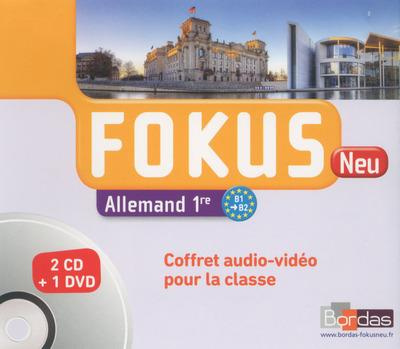 Allemand 1re B1-B2 Fokus Neu. 1 DVD   2 CD AUDIO