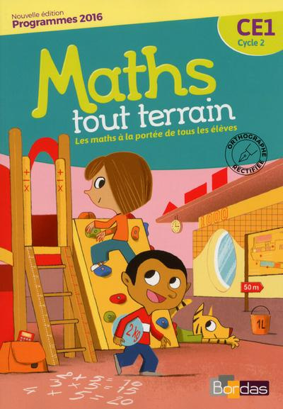 Maths tout terrain CE1. Fichier de l'élève, Edition 2016