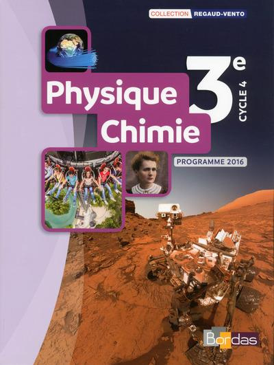 Physique-Chimie 3e. Programme 2016