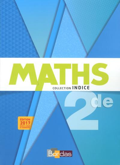 Maths 2de. Edition 2017