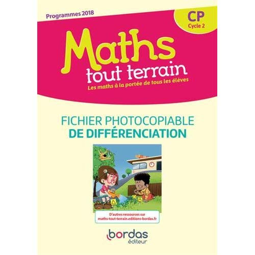 Maths tout terrain CP. Fichier de différenciation, Livre du maître