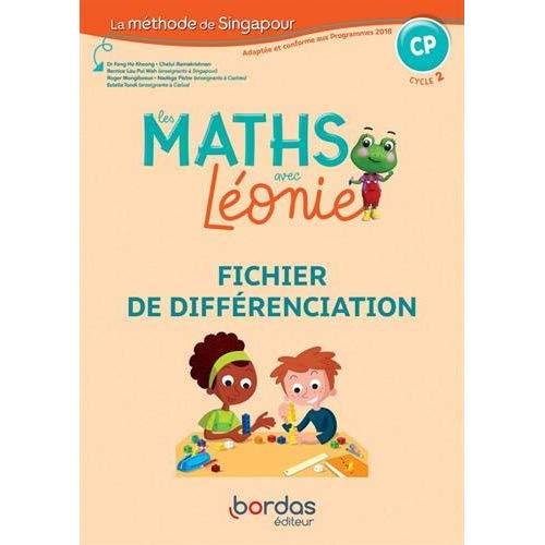Les maths avec Léonie CP. Fichier de différenciation, Edition 2019