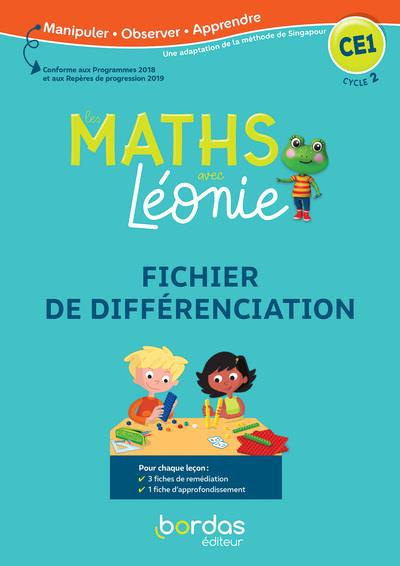 Les maths avec Léonie CE1. Fichier de différenciation, Edition 2020
