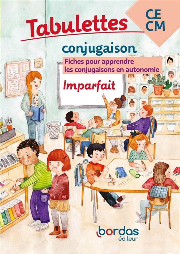 Français CE-CM Conjugaison Imparfait Tabulettes . Fiches pour apprendre les conjugaisons en autonomi