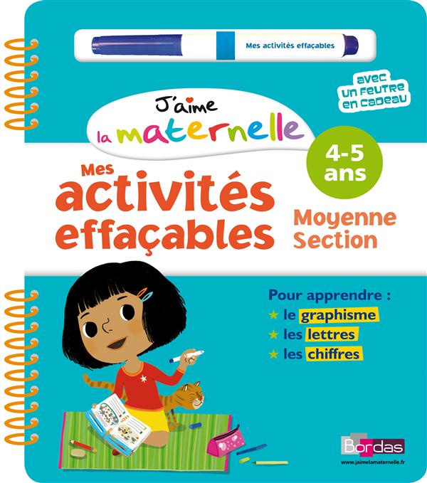 Mes activités effaçables Moyenne Section 4-5 ans