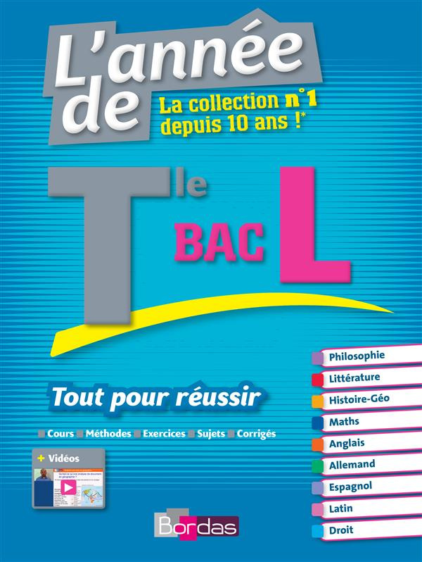 L'année de Tle bac L. Edition 2016