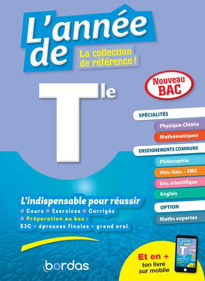 L'année de Tle spécialités physique-chimie / maths   enseignements communs. Edition 2020
