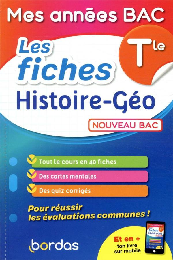 Les fiches Histoire-Géo Tle
