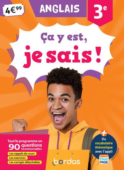 Anglais 3e. Edition 2021