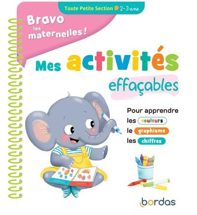Mes activités effaçables Toute Petite section