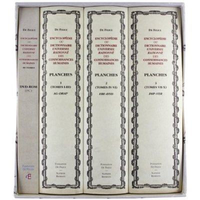 ENCYCLOPEDIE OU DICTIONNAIRE UNIVERSEL RAISONNE DES CONNAISSANCES HUMAINES 3V
