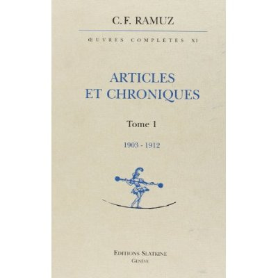 OEUVRES COMPLETES. ARTICLES ET CHRONIQUES. T1. 1903-1912. VERSION RELIEE