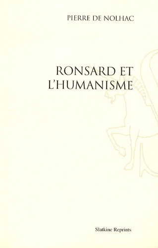 RONSARD ET L'HUMANISME