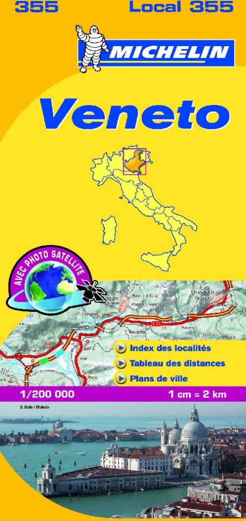 VENETO 11355 CARTE ' LOCAL ' ( ITALIE ) MICHELIN K