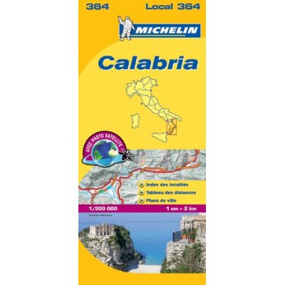CALABRIA 11364 CARTE ' LOCAL ' ( ITALIE ) MICHELIN