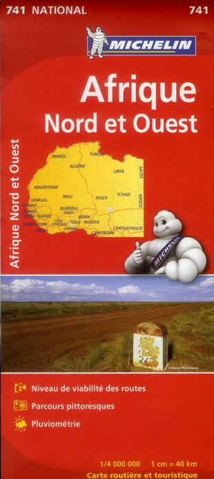 AFRIQUE NORD ET OUEST 11741 CARTE ' NATIONAL ' MIC