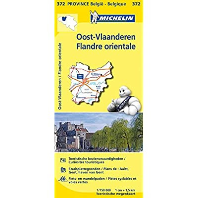 OOST-VLAANDEREN 11372 FLANDRE ORIENTALE CARTE PROV