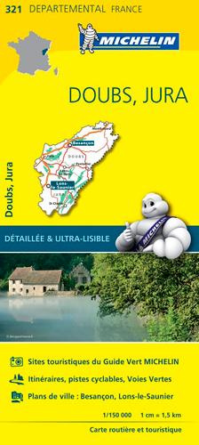 DOUBS / JURA 11321 CARTE ' LOCAL ' ( FRANCE ) MICH