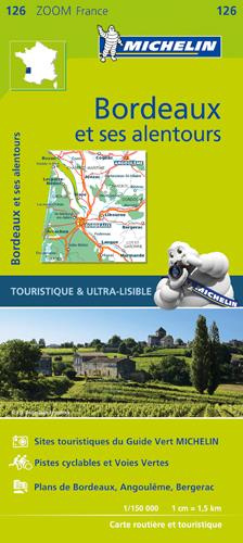 126 Bordeaux et ses alentours 1:150000