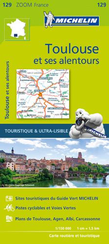 129 Toulouse et ses alentours 1:150000