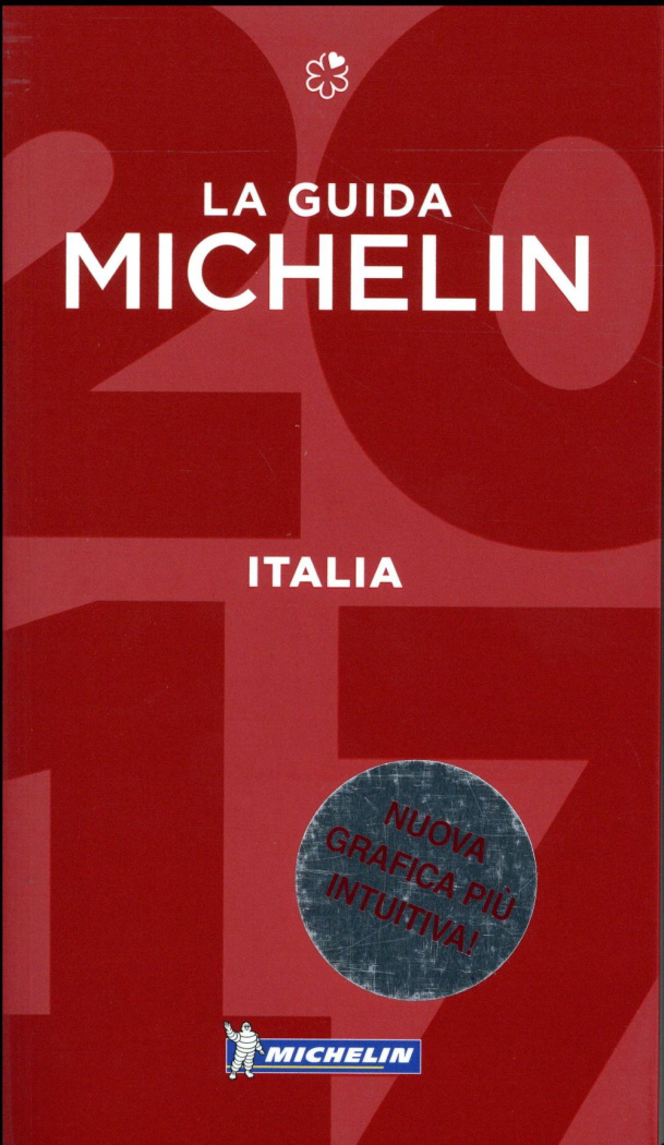Le guide Michelin Italie 2017